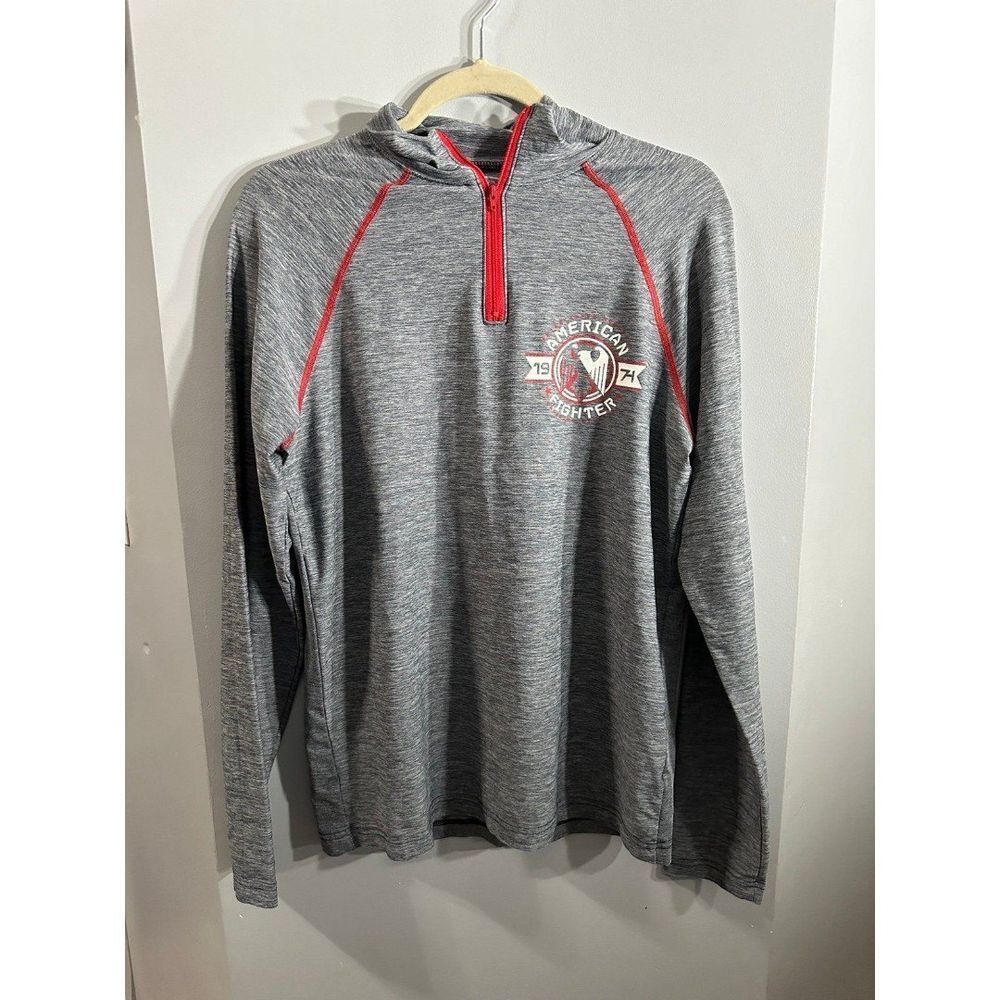 American Fighter 1/4 zip‎ pullover